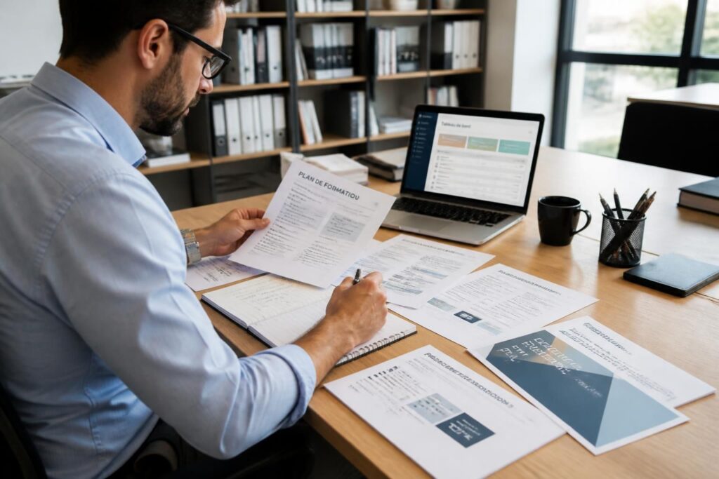 découvrez des exemples de plans de formation en entreprise et téléchargez des modèles pdf prêts à l'emploi pour structurer efficacement vos sessions de formation.