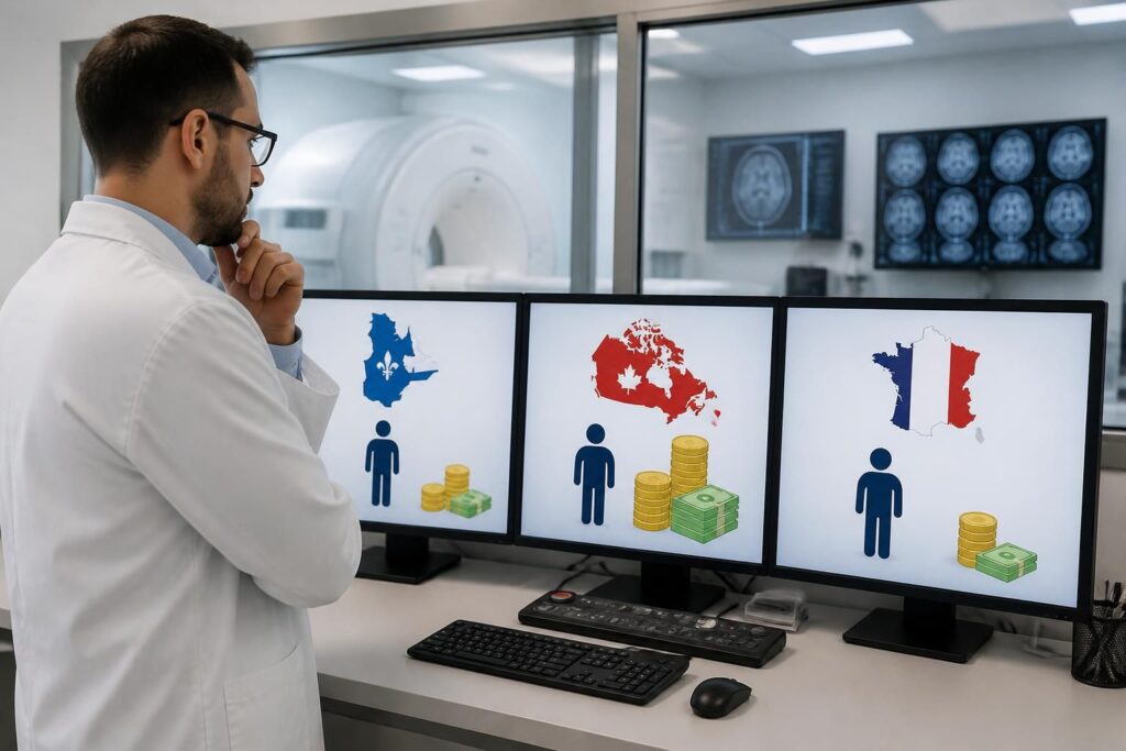 découvrez une analyse comparative des salaires des radiologistes au québec, au canada et en france, avec des informations clés sur les revenus et les différences régionales.