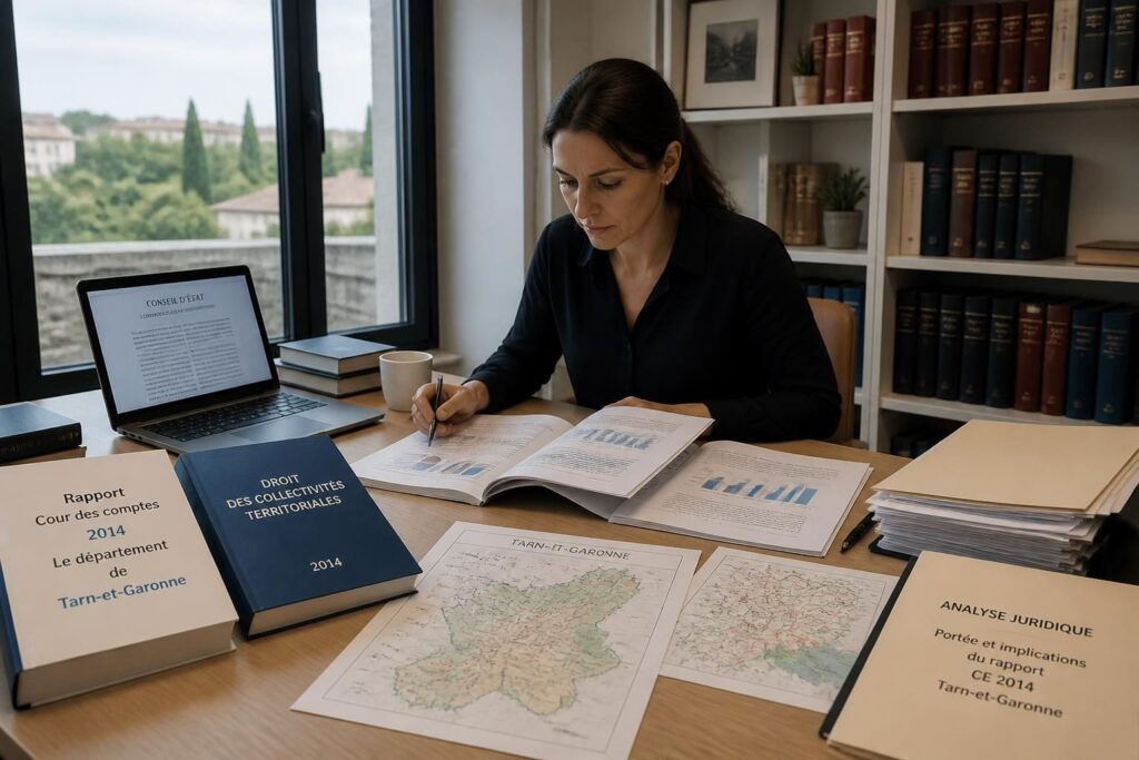 découvrez une analyse approfondie de la décision du conseil d'état de 2014 concernant le tarn et garonne, mettant en lumière sa portée et ses implications juridiques majeures.