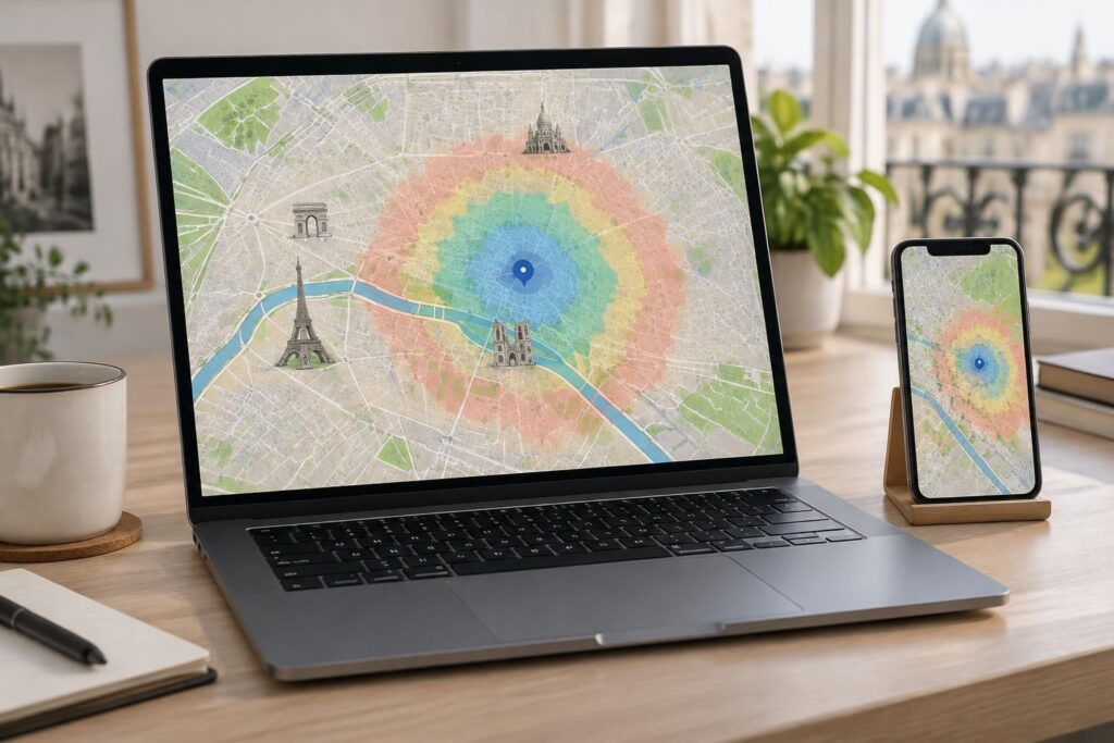 découvrez comment créer gratuitement une carte isochrone en ligne pour paris avec google maps et d’autres outils afin d’estimer vos temps de trajet.