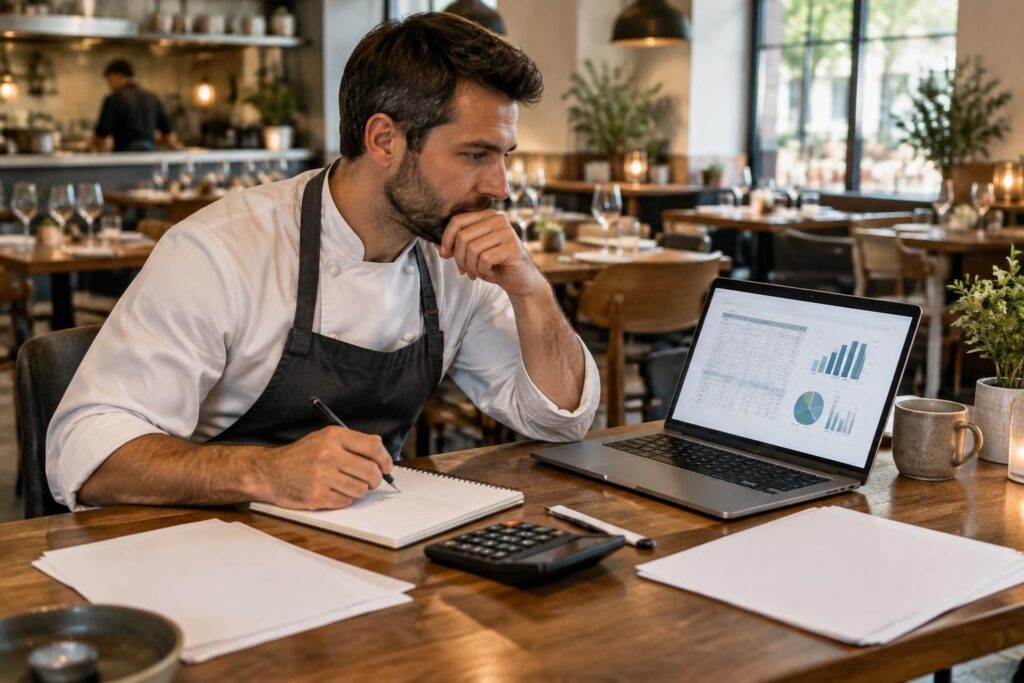 téléchargez un prévisionnel de restaurant gratuit sur excel et construisez un business plan solide pour évaluer la rentabilité de votre projet.